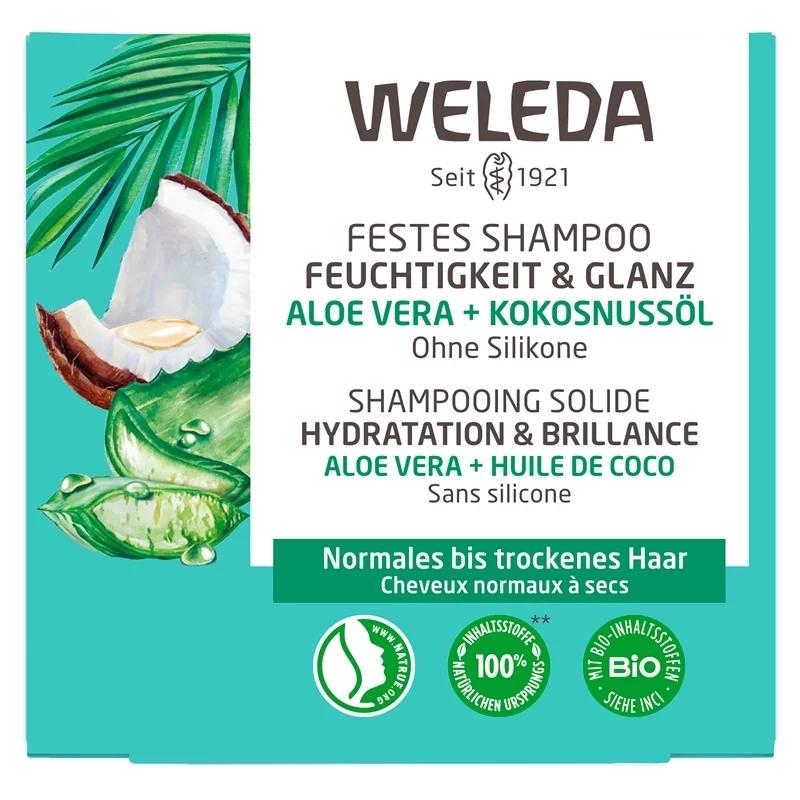 Weleda - Shampooing solide Hydratation & Brillance