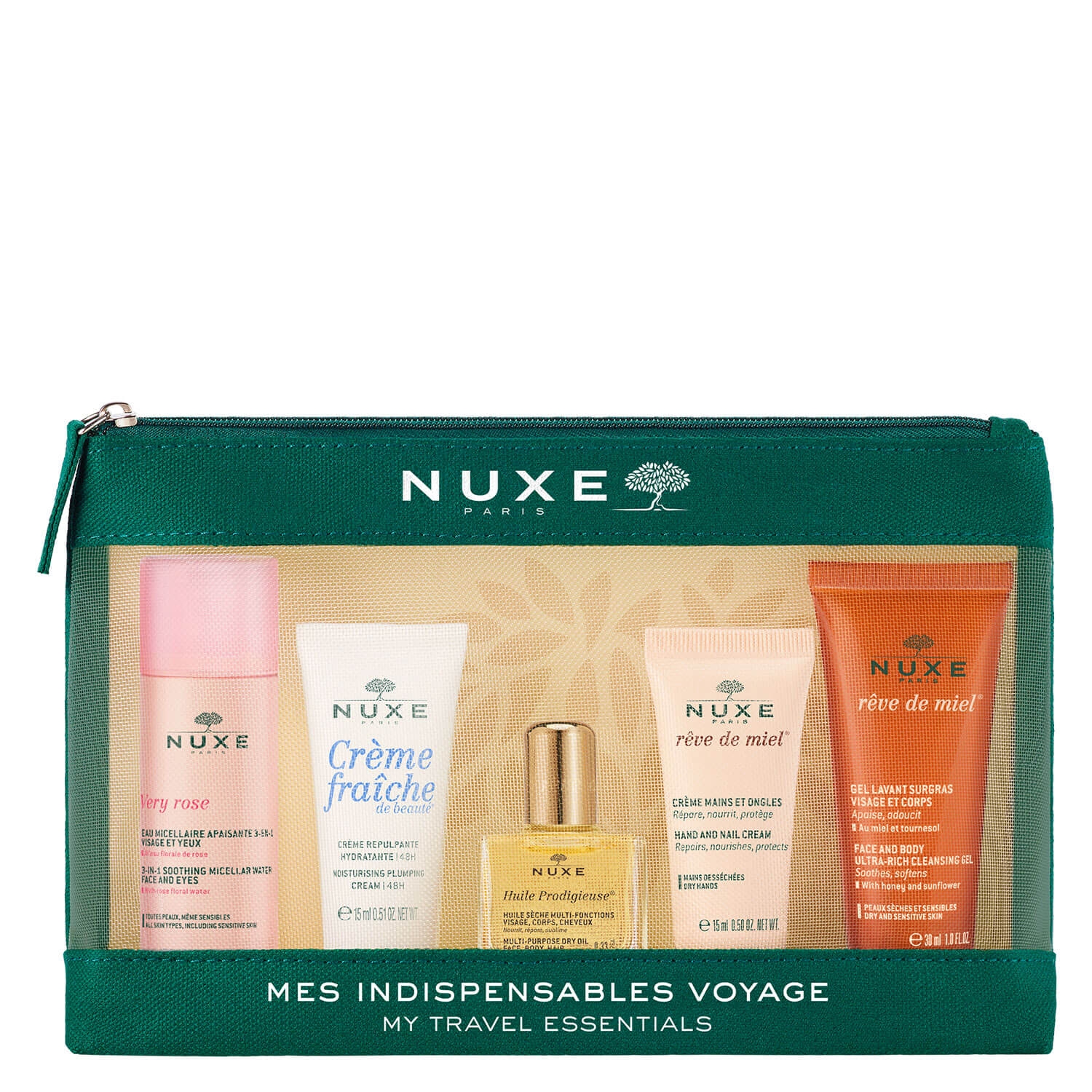 Product image from Nuxe Body - Mes Indispensables Voyage Set