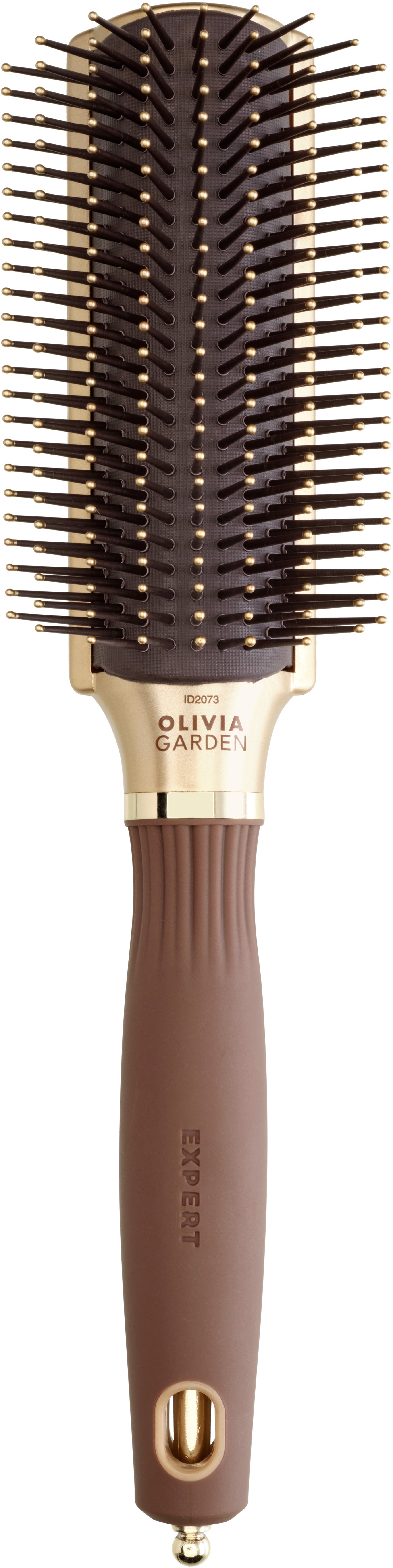 Image du produit de Olivia Garden - EXPERT STYLE CONTROL Nylon Bristles Gold&Brown