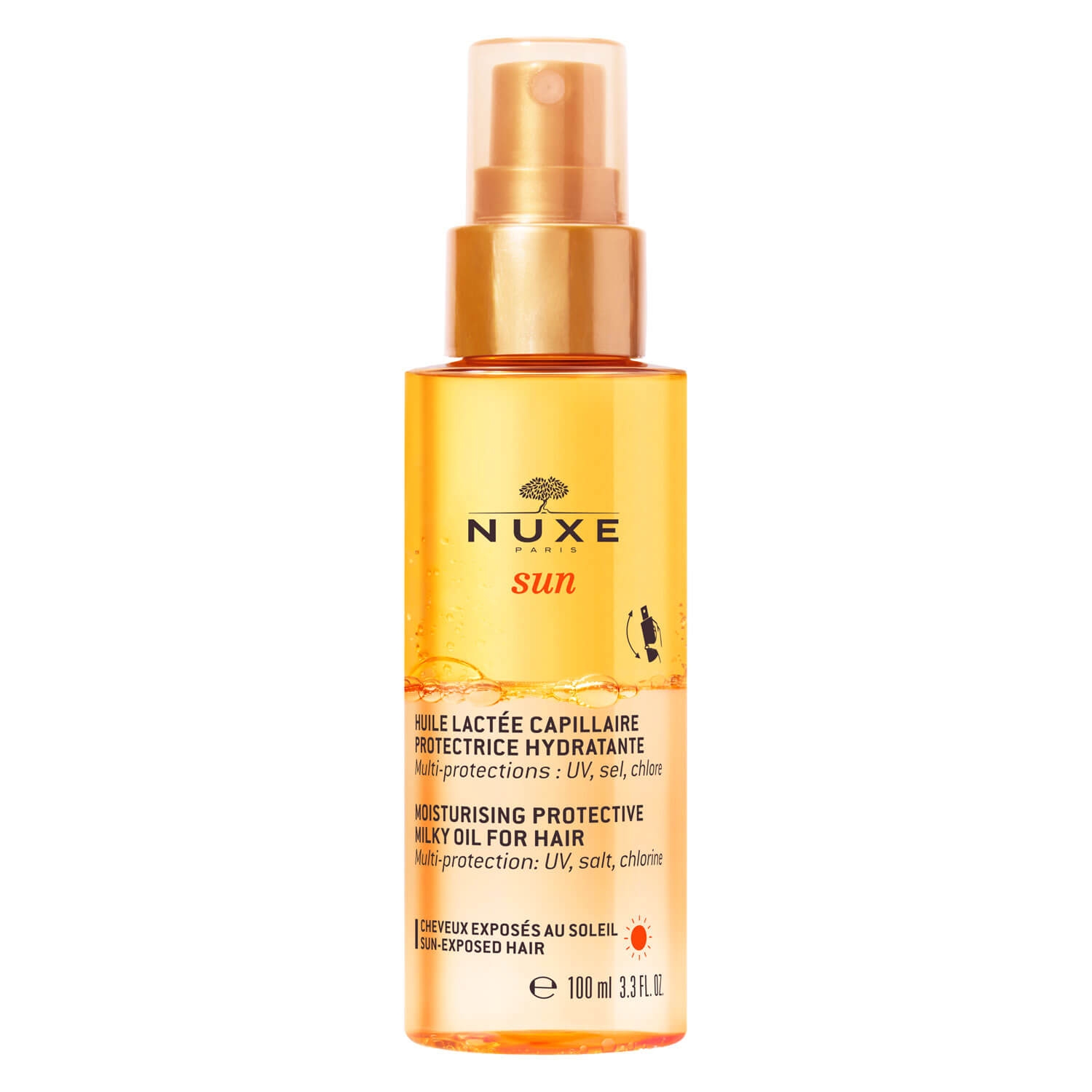Product image from Nuxe Sun - Huile Lactée Capillaire Protectrice Spray