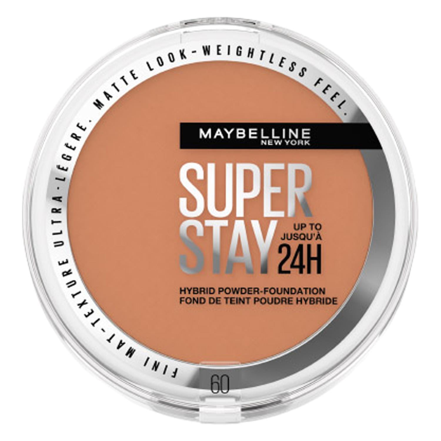 Maybelline NY Teint - Super Stay Hybrides Puder Make-Up Nr. 60 Caramel