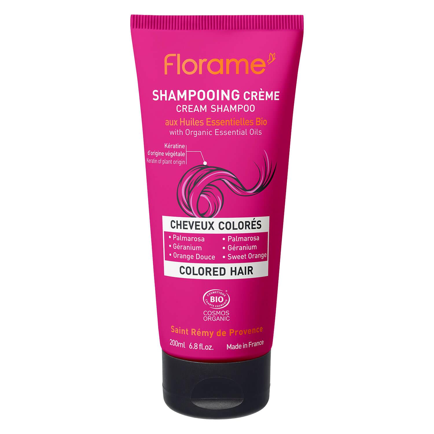 Florame - Shampooing Crème Cheveux Colorés
