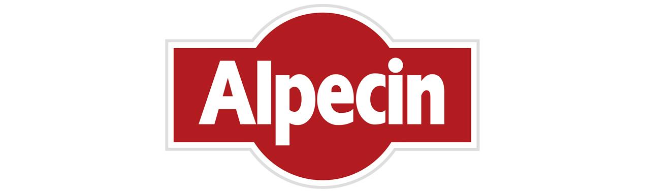 Brand banner from Alpecin