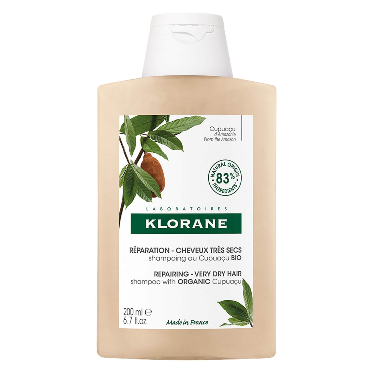 Produktbild von KLORANE Hair - Cupuaçu Shampoo