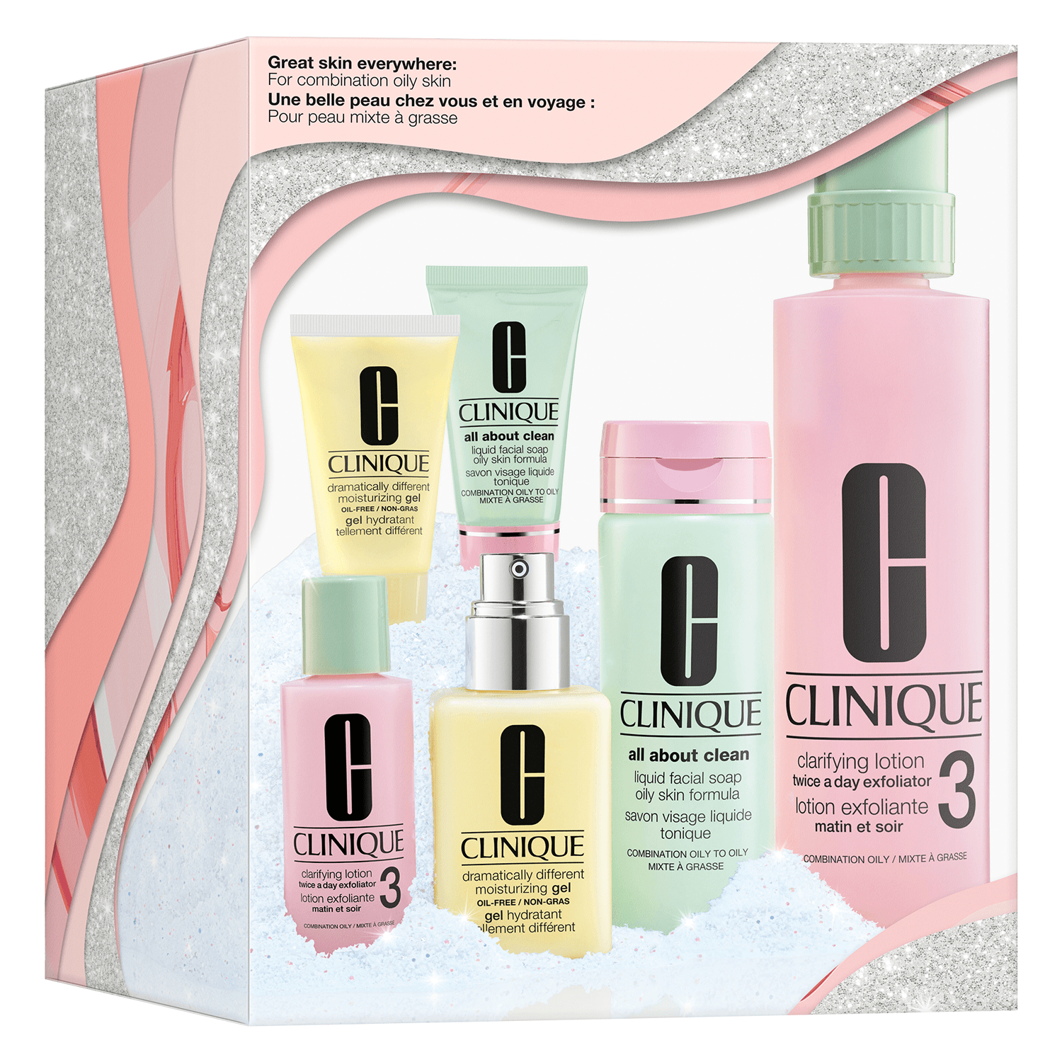 Product image from Clinique Set - Great Skin Everywhere Type 3
