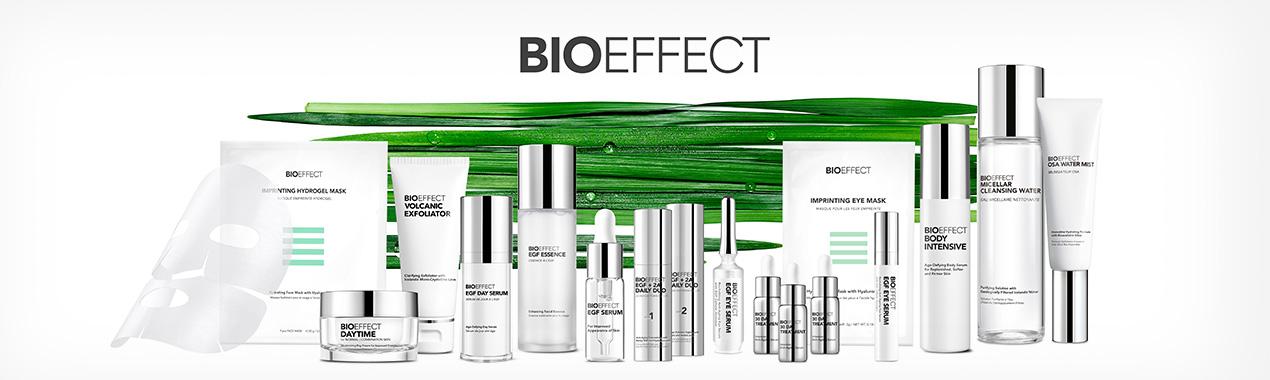 Markenbanner von Bioeffect