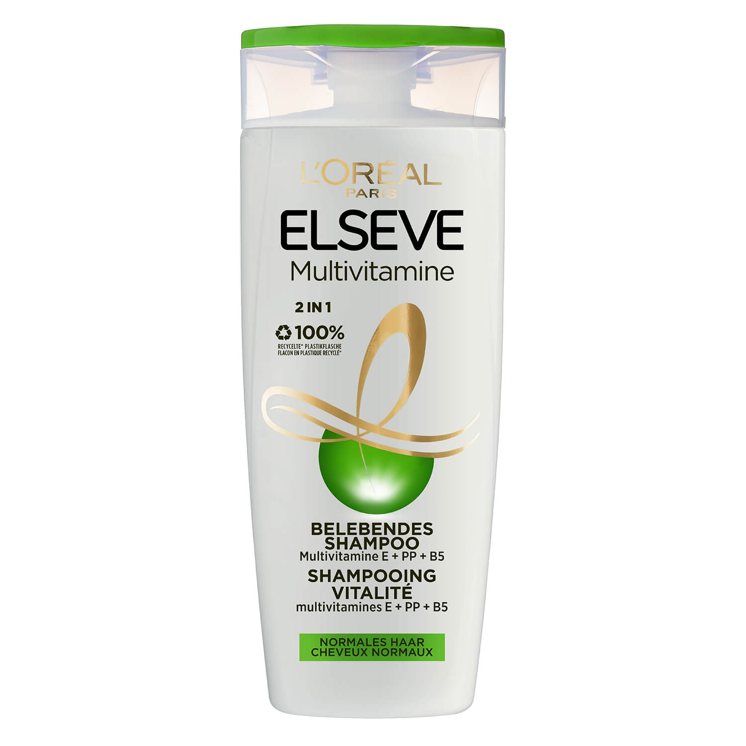 Produktbild von LOréal Elseve Haircare - Multivitamin 2in1 Belebendes Shampoo