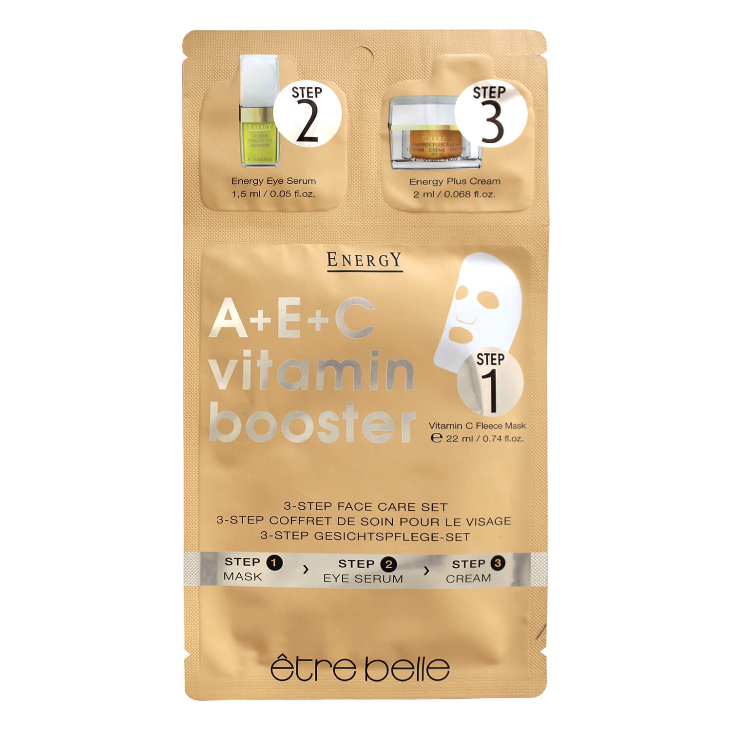 Image du produit de être belle - A+E+C Vitamin Booster Mask