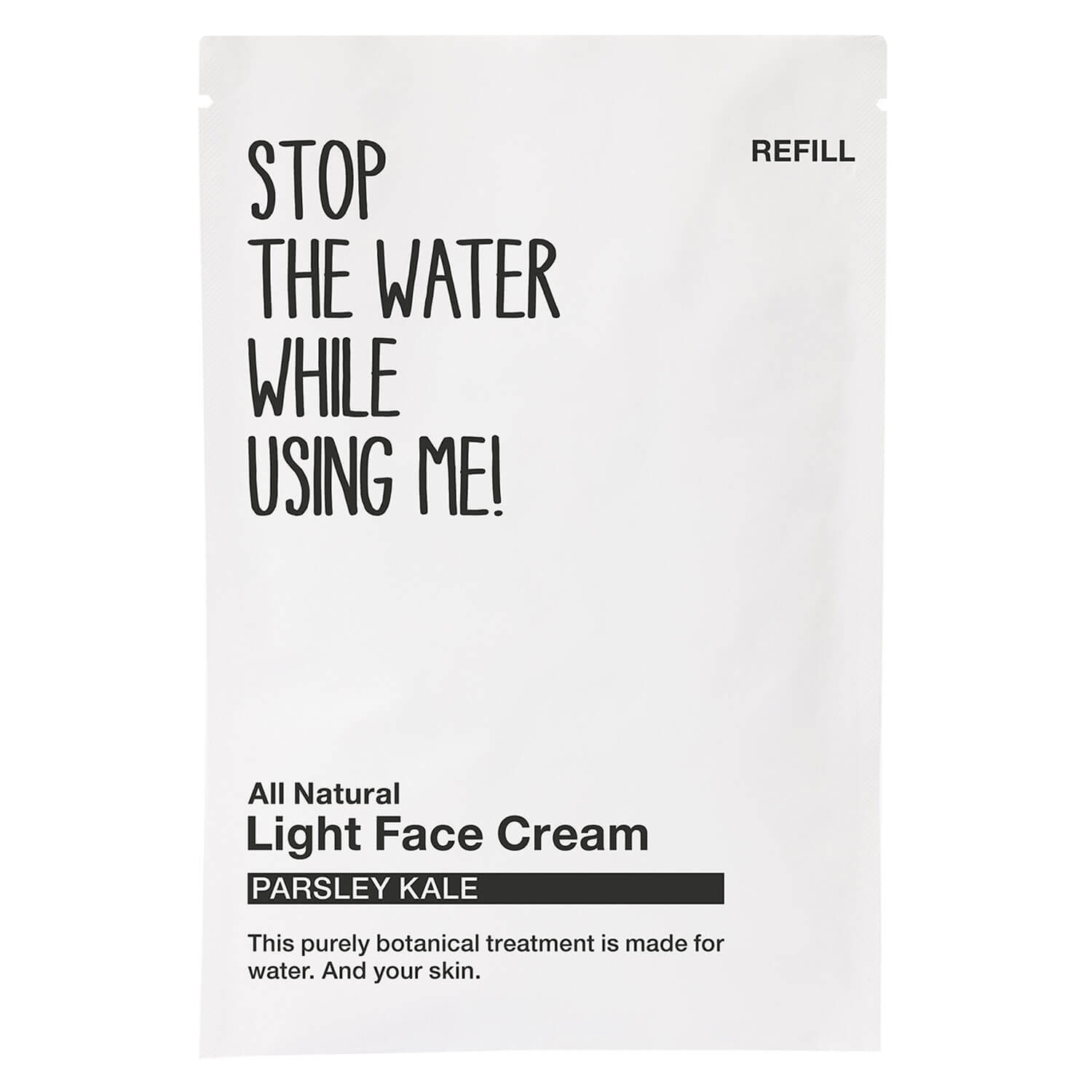 Product image from All Natural Face - Refill Light Face Cream Parsley Kale