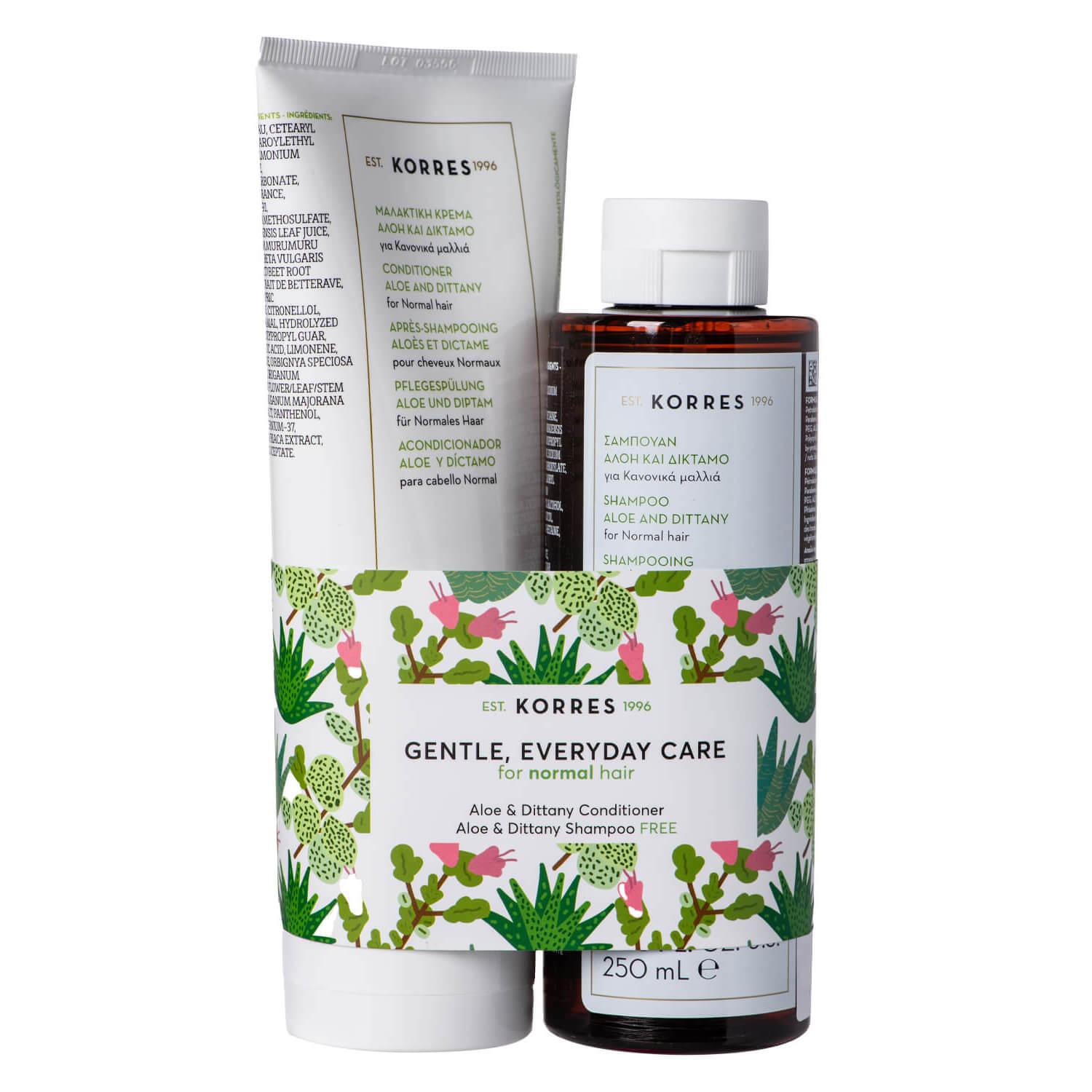 Korres Haircare - Aloe & Dittany Kit de soins capillaires