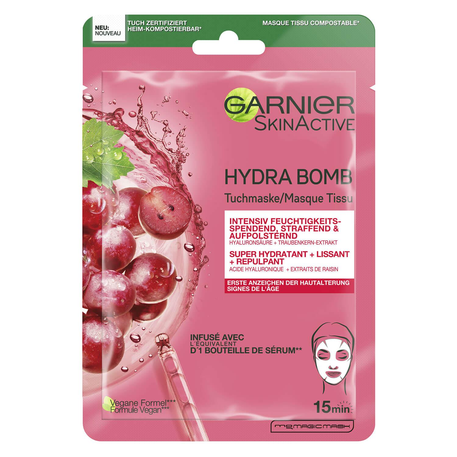 Skinactive Face - Hydra Bomb Masque Tissu Super Hydratant + Lissant + Repulpant