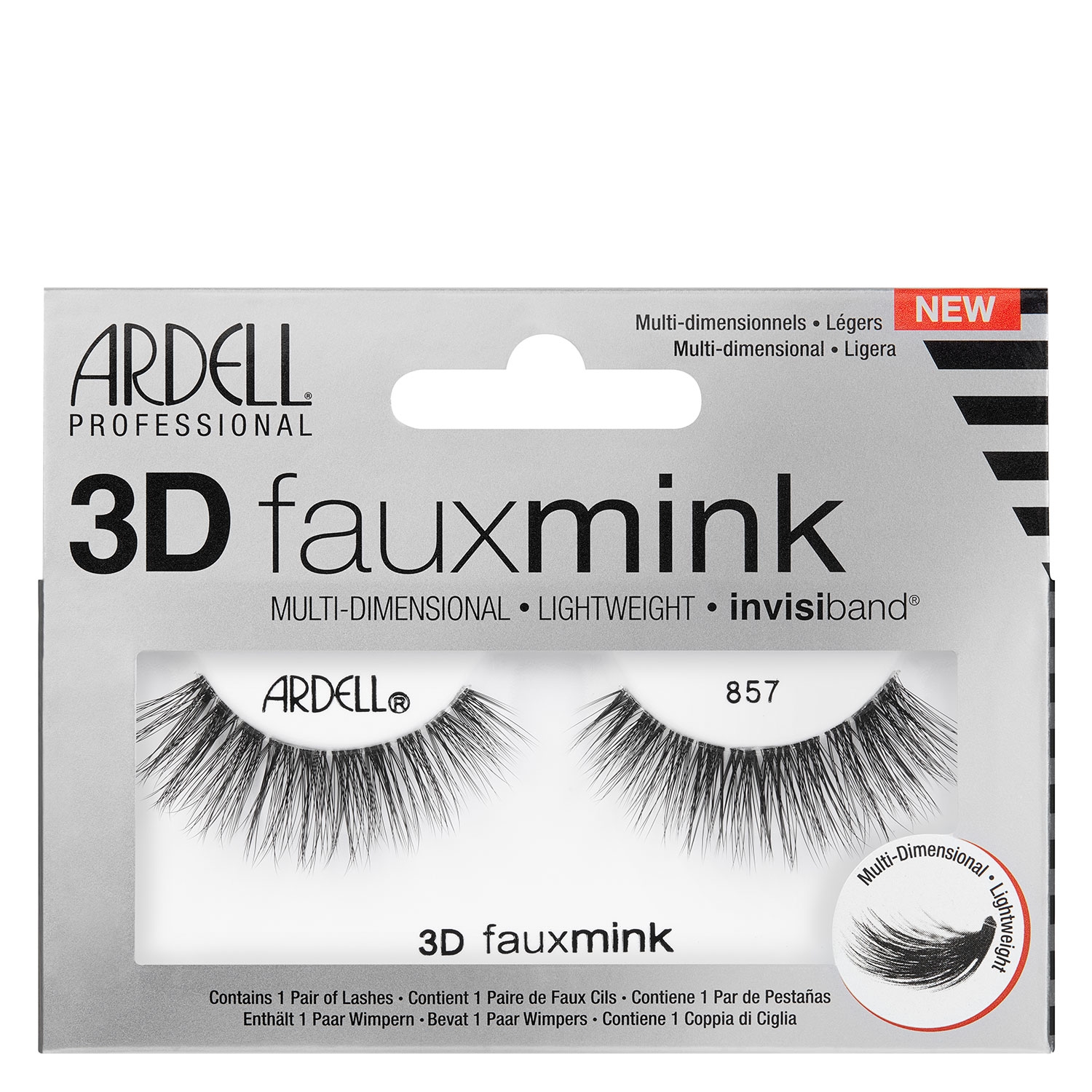Product image from Ardell False Lashes - 3D Faux Mink 857