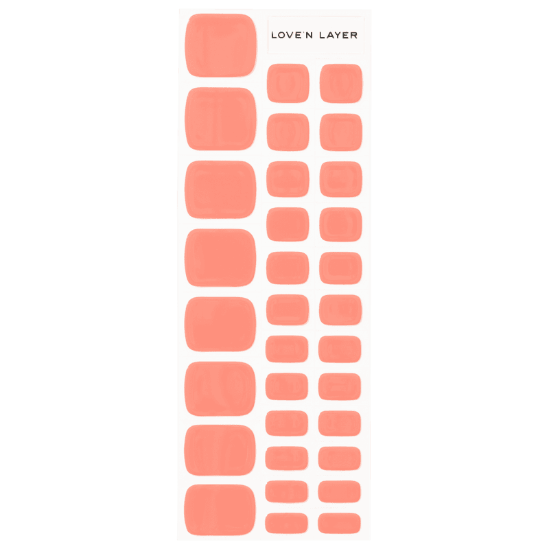 LoveNLayer - Solid Toe Pale Coral