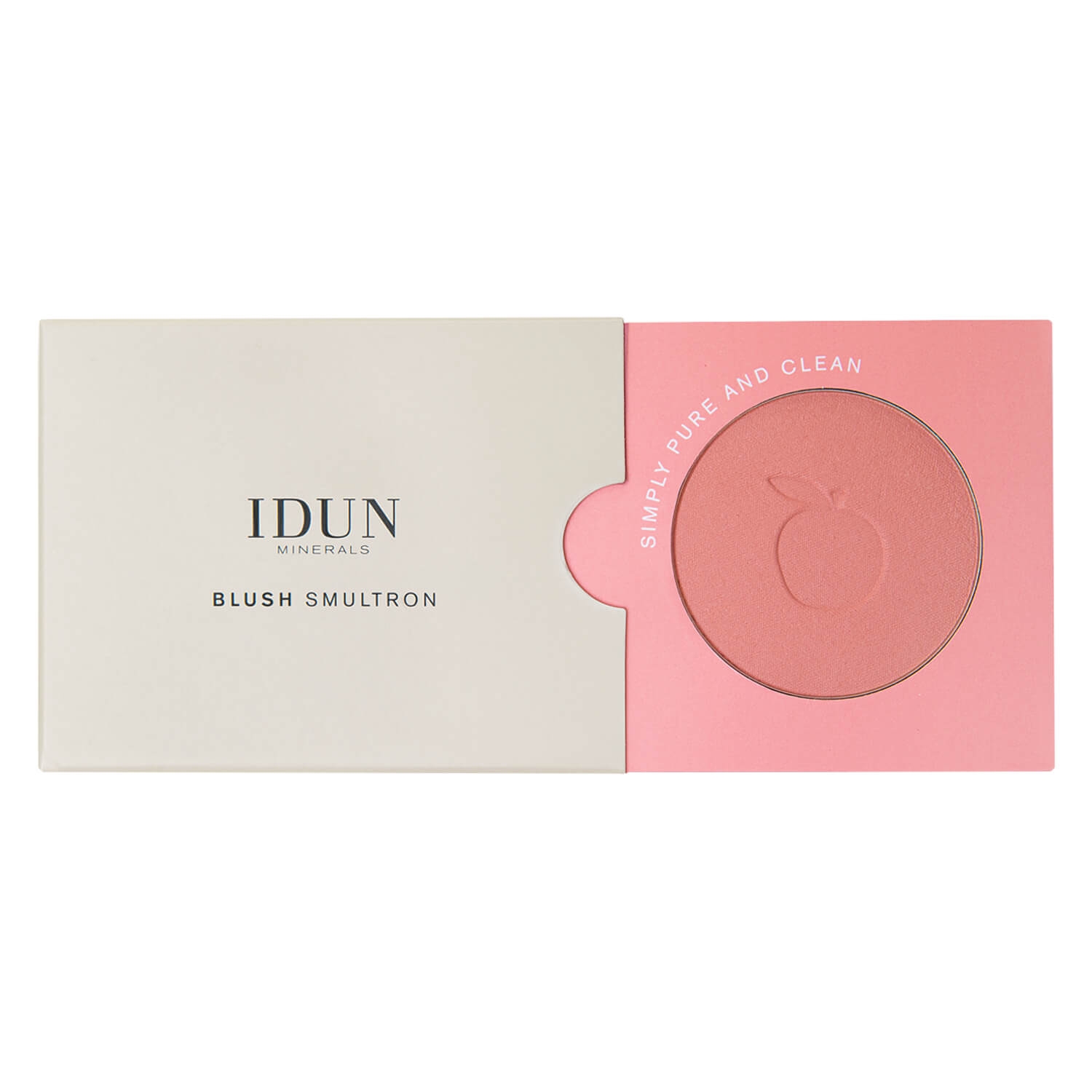 Product image from IDUN Teint - Mineral Blush Smultron Peach Pink