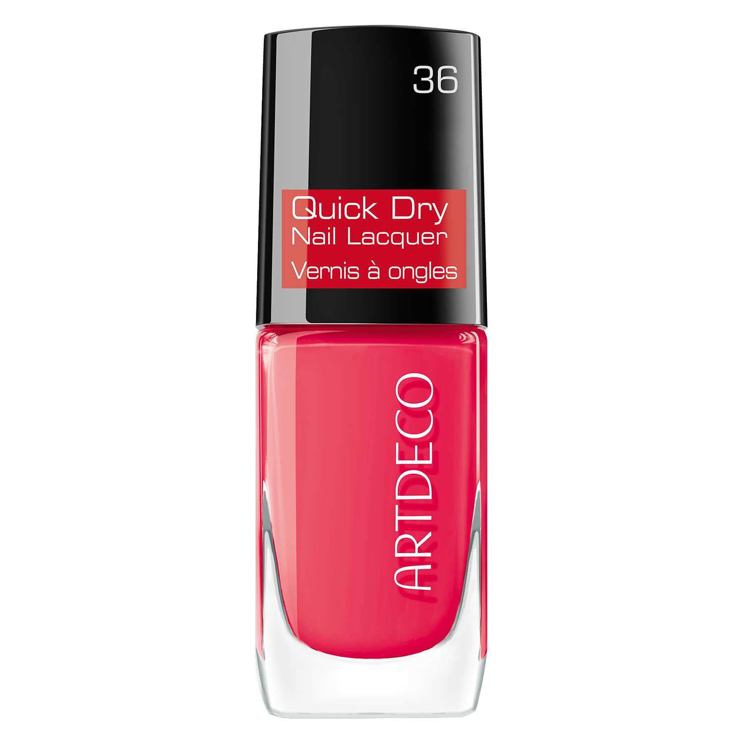 Quick Dry Nail Lacquer Pink Passion 36
