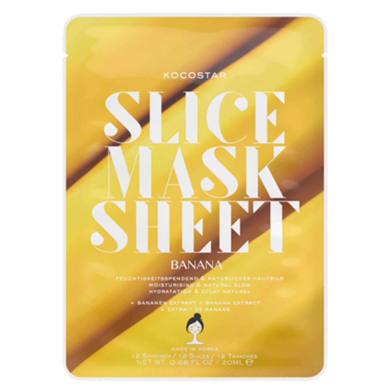 Kocostar - Banana Slice Mask Sheet