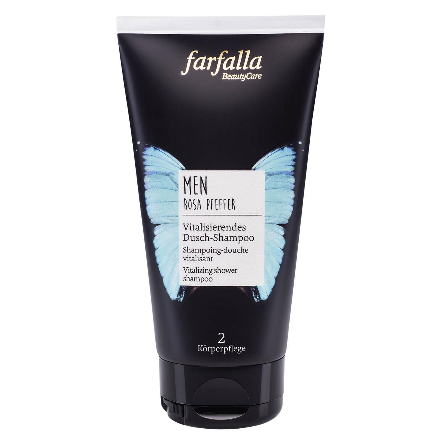 Farfalla Men - Rosa Pfeffer Vitalizing shower shampoo