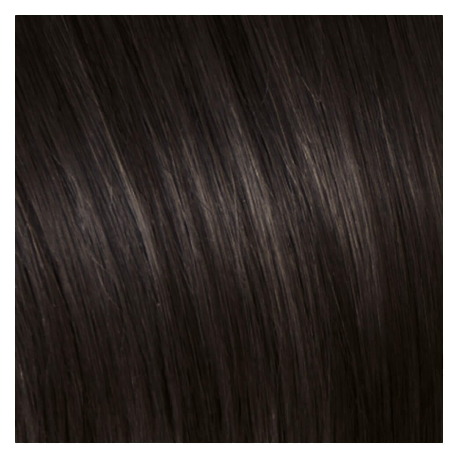 SHE Clip In-System Hair Extensions - 4 Chestnut Brown 50/55cm