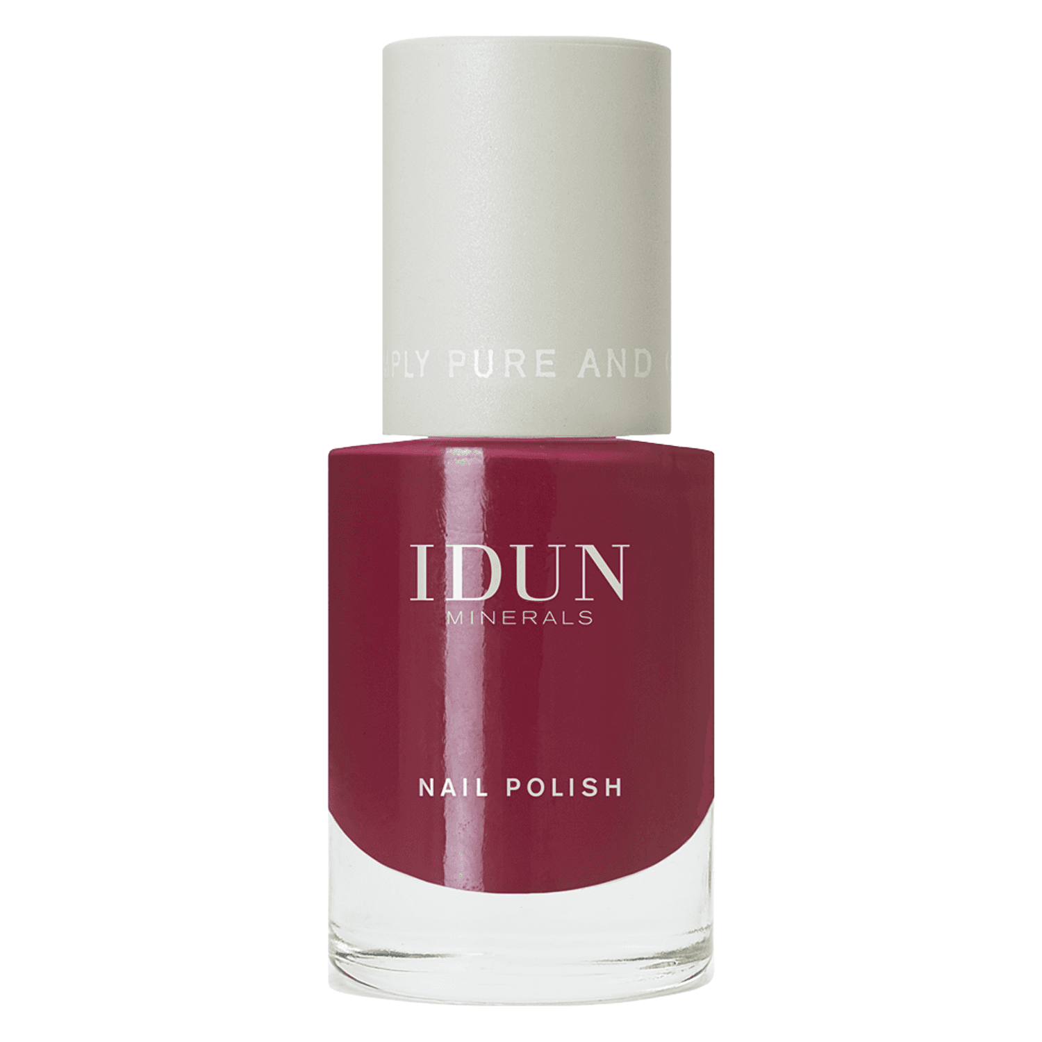 IDUN Nails - Nail Polish Kalcit  Purple Red