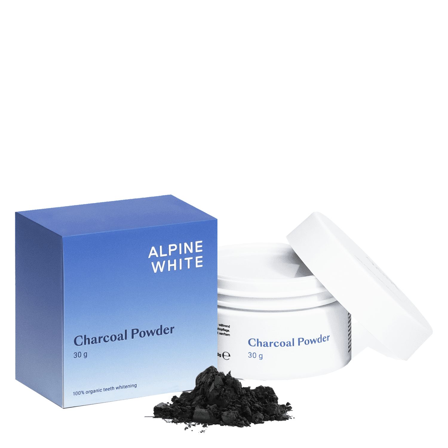 ALPINE WHITE - Charcoal Powder