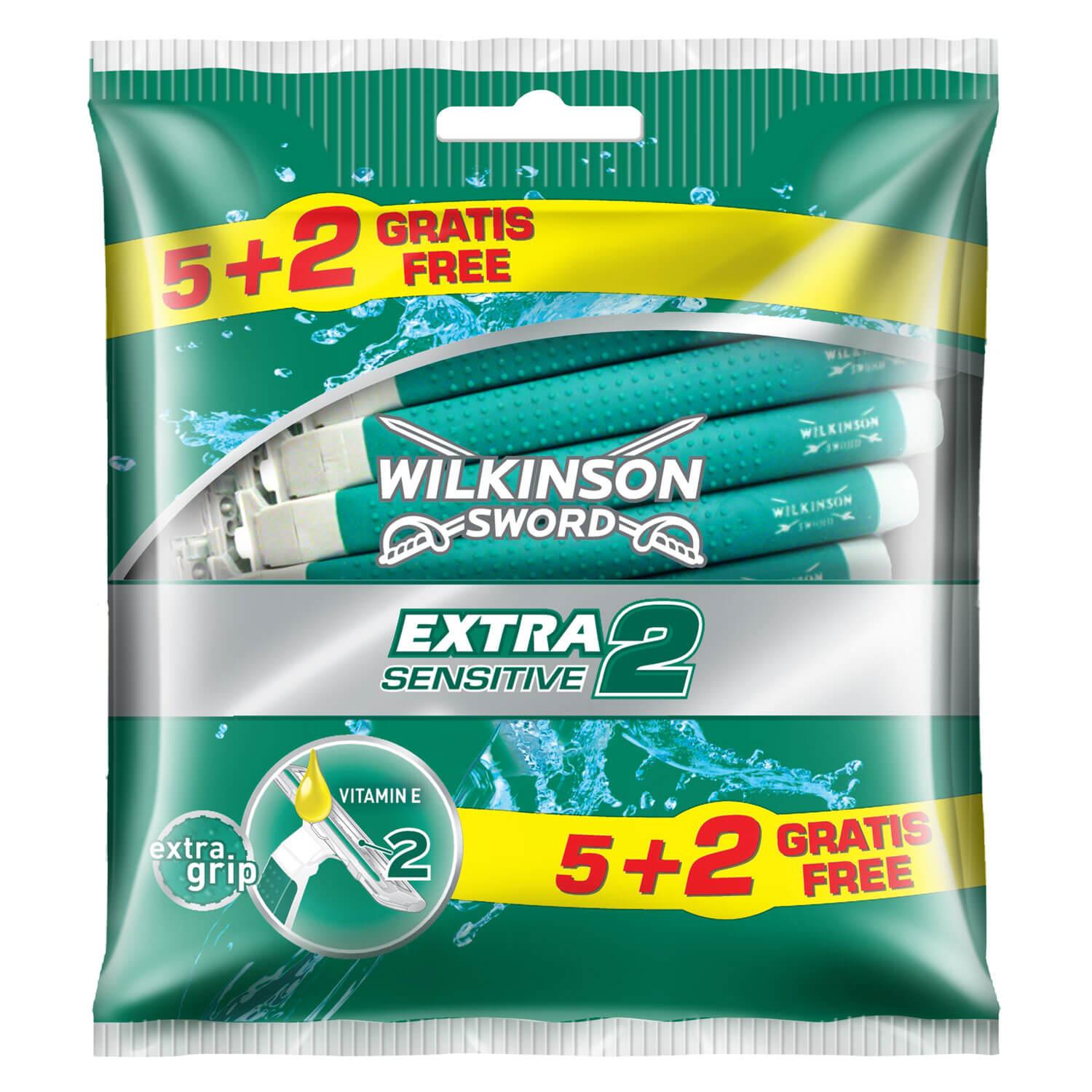 Extra - Disposable razor Extra 2 Sensitive 5 +2 Free