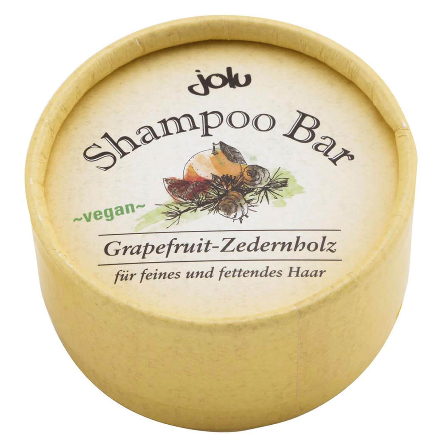 jolu - Shampoo Bar Grapefruit Zedernholz