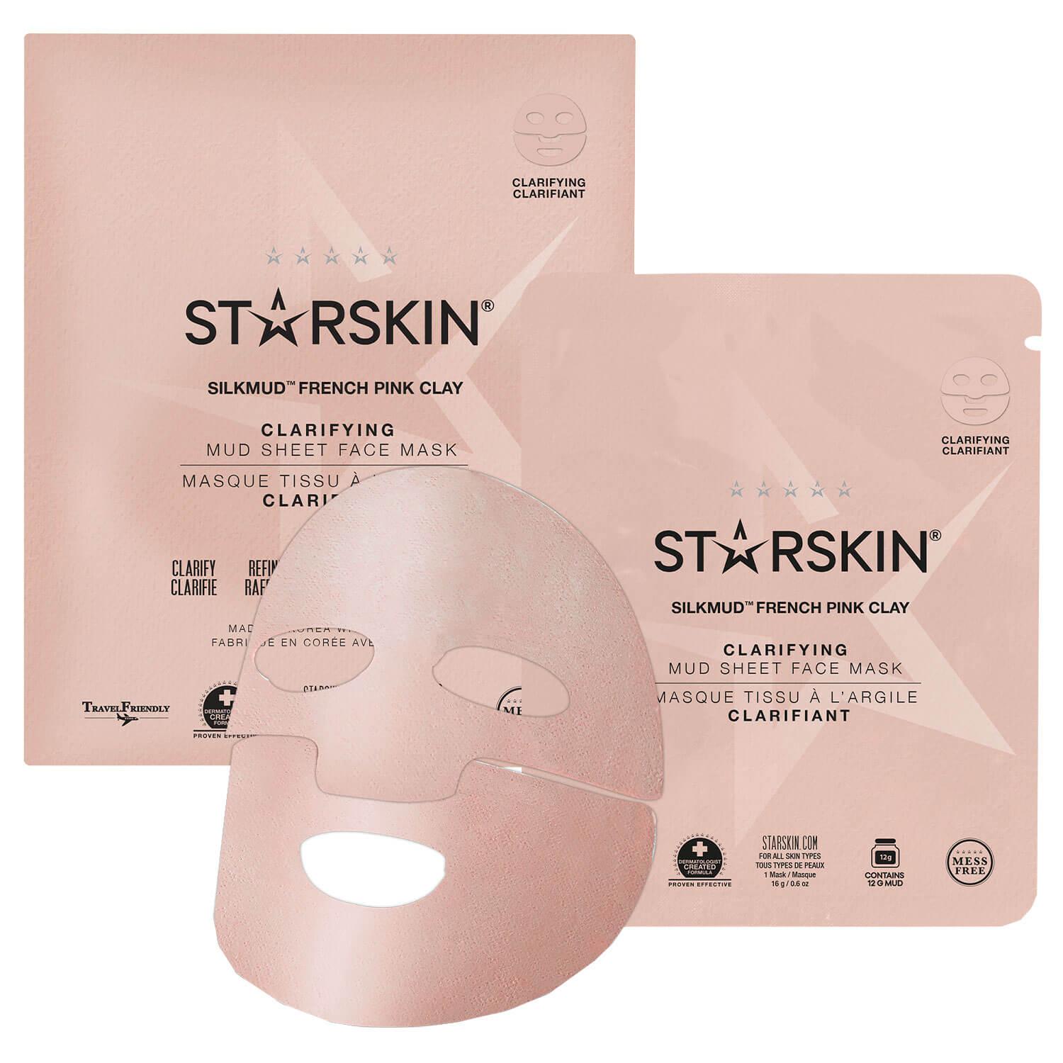 STARSKIN - Silkmud French Pink Clay Clarifying Mask