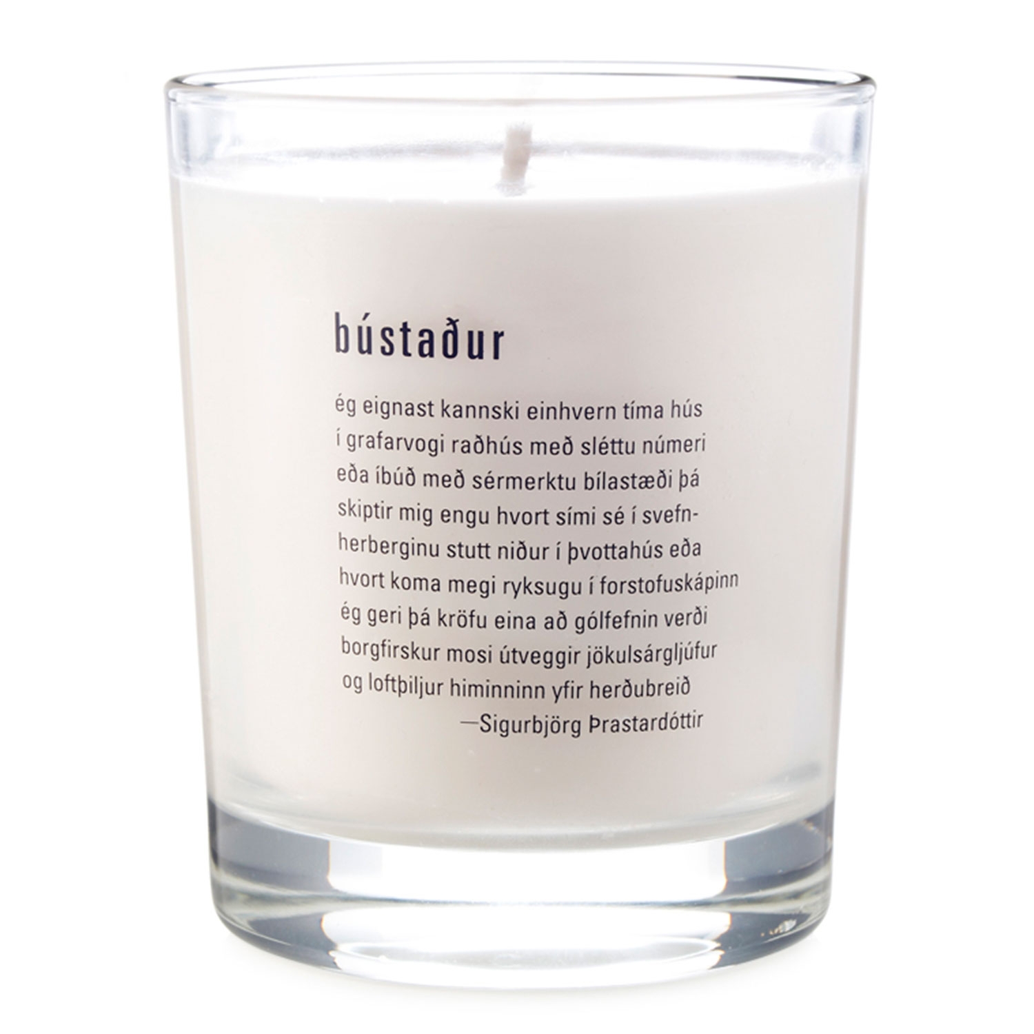 Product image from Sóley Scent - Bústaður Luxury candle
