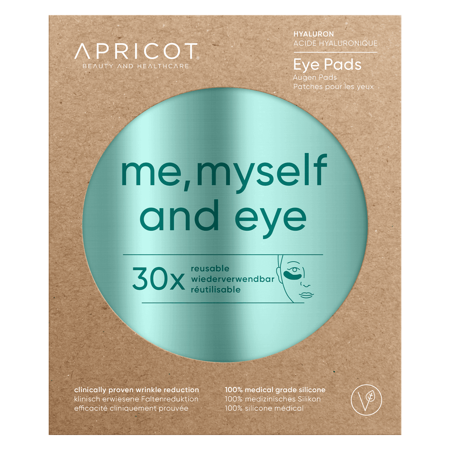 APRICOT - Reusable Eye Pads me, myself & eye
