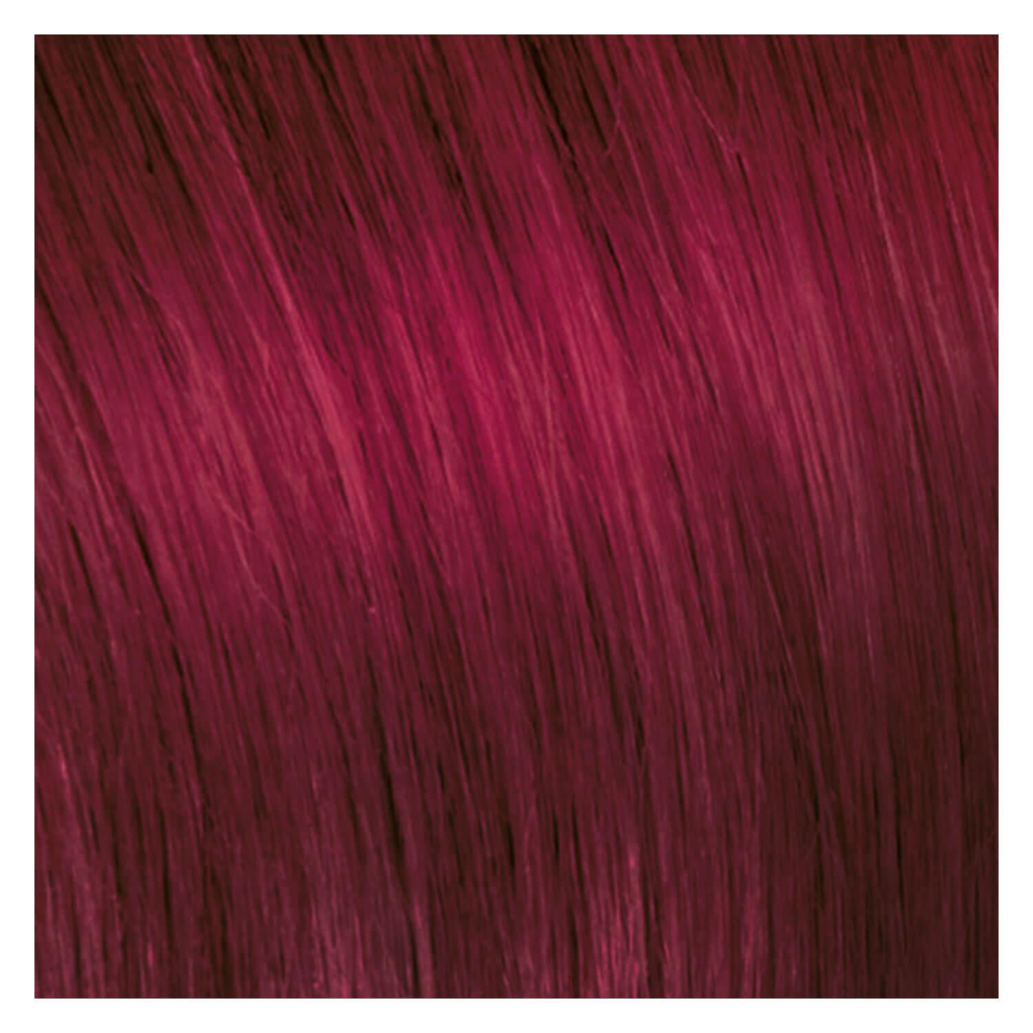 SHE Bonding-System Hair Extensions Wavy - 530 Rubinrot 55/60cm