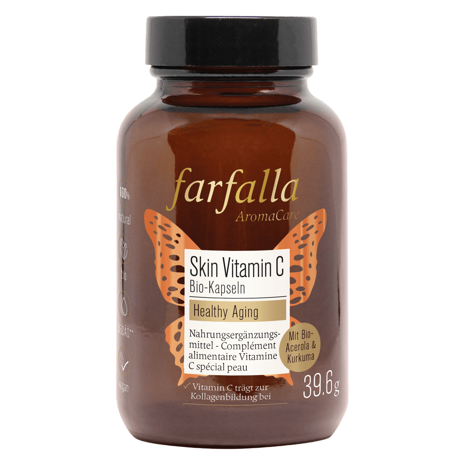 Farfalla Care - Skin Vitamin C Bio-Kapseln