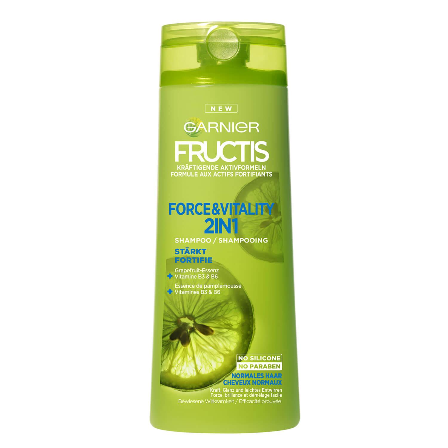 Fructis - Force & Vitality 2in1 Kräftigendes Shampoo