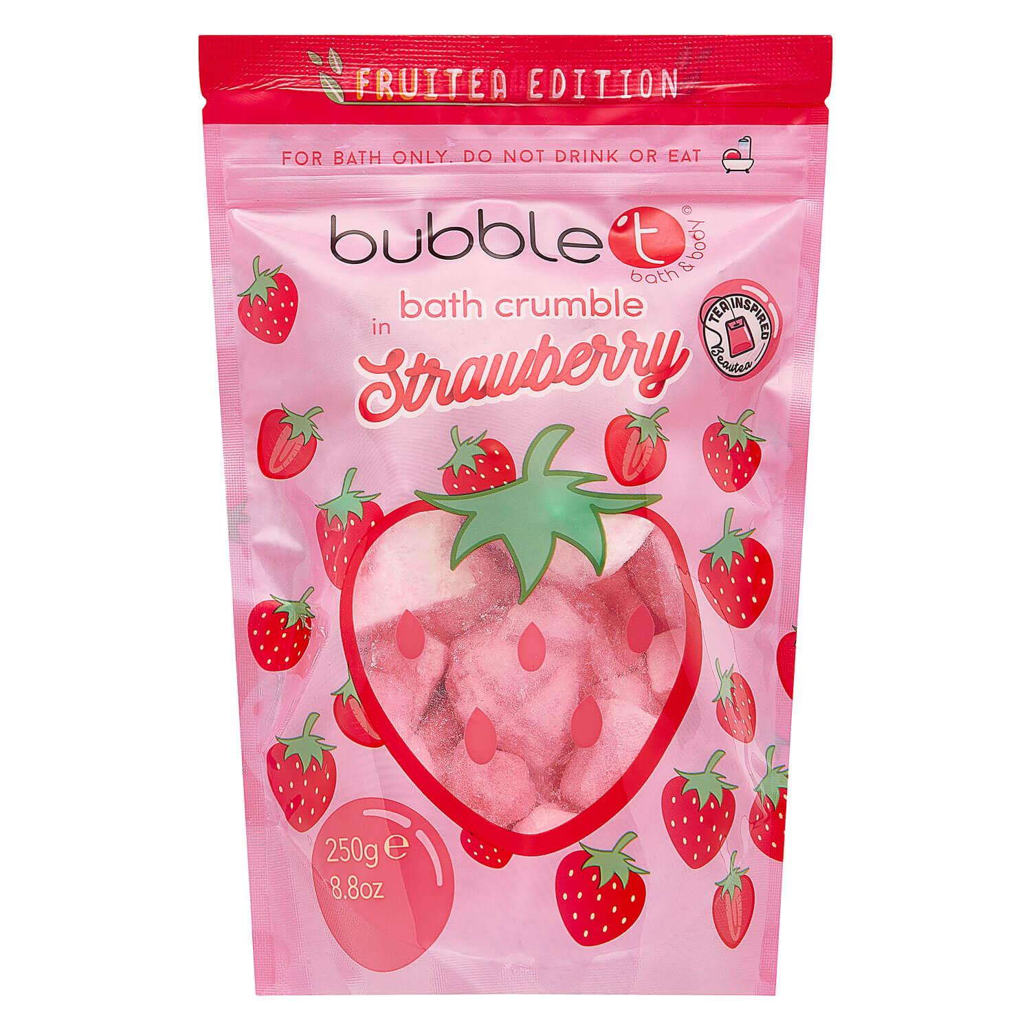 bubble t - Fruitea Bath Crumble Strawberry