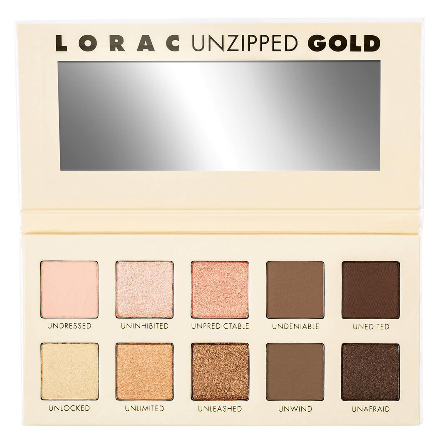 LORAC - Unzipped Gold Eyeshadow Palette & Eye Primer Set
