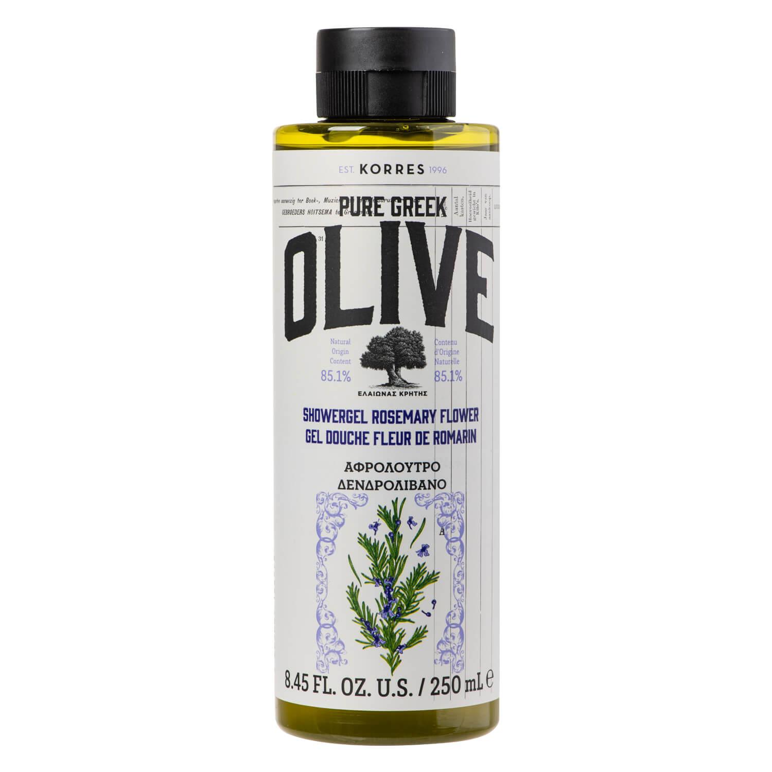 Korres Care - Olive Rosemary Flower Shower Gel