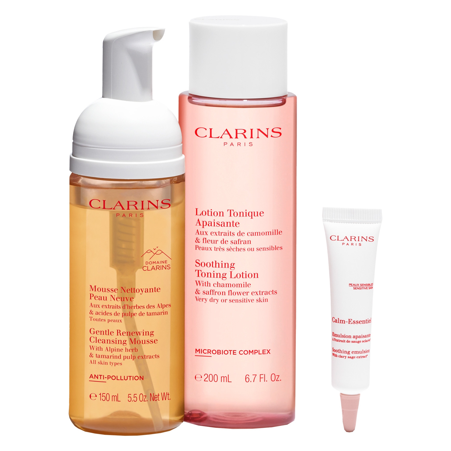 Product image from Clarins Specials - Sensitive Skin Cleansing Set