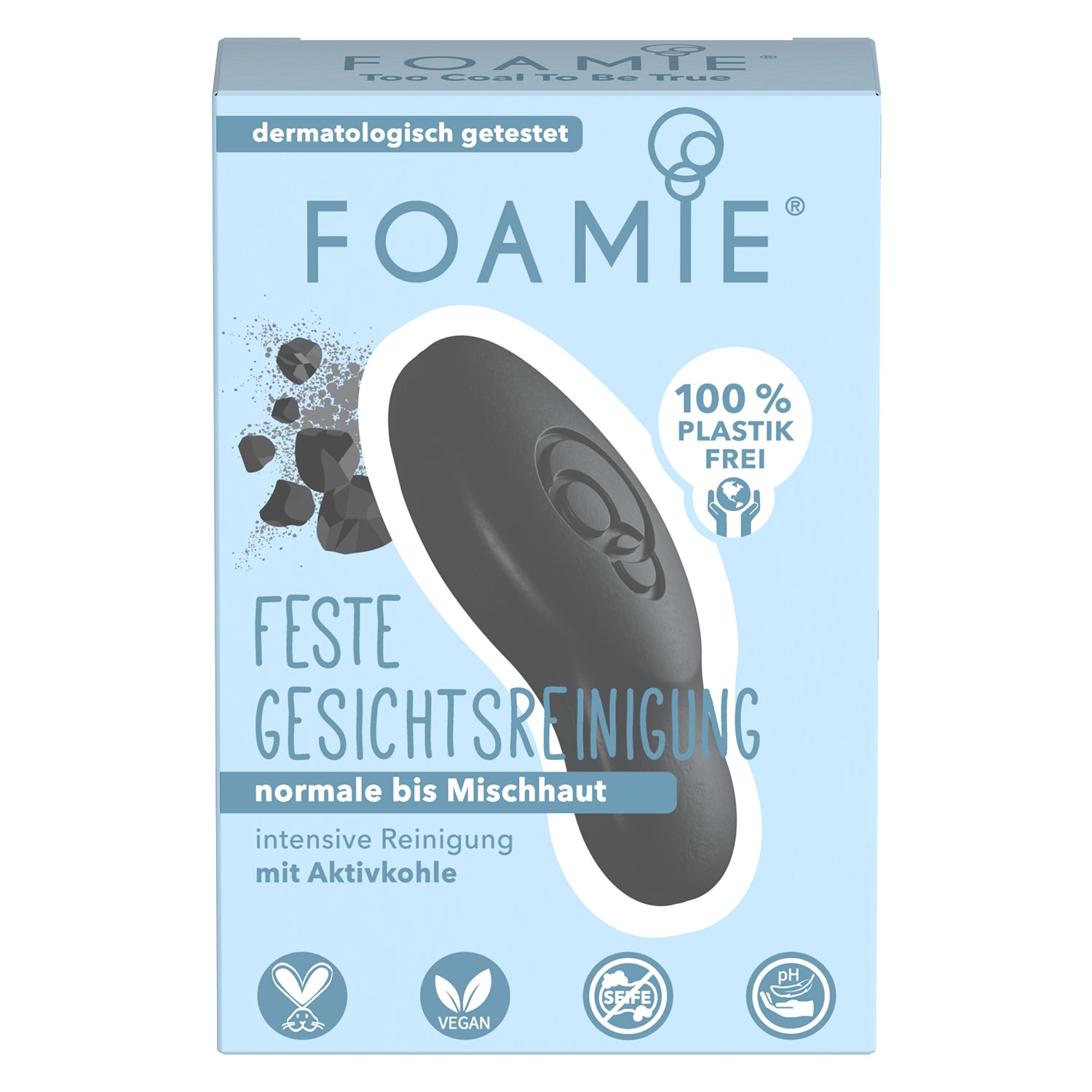 Product image from Foamie - Feste Gesichtsreinigung Too Coal To Be True