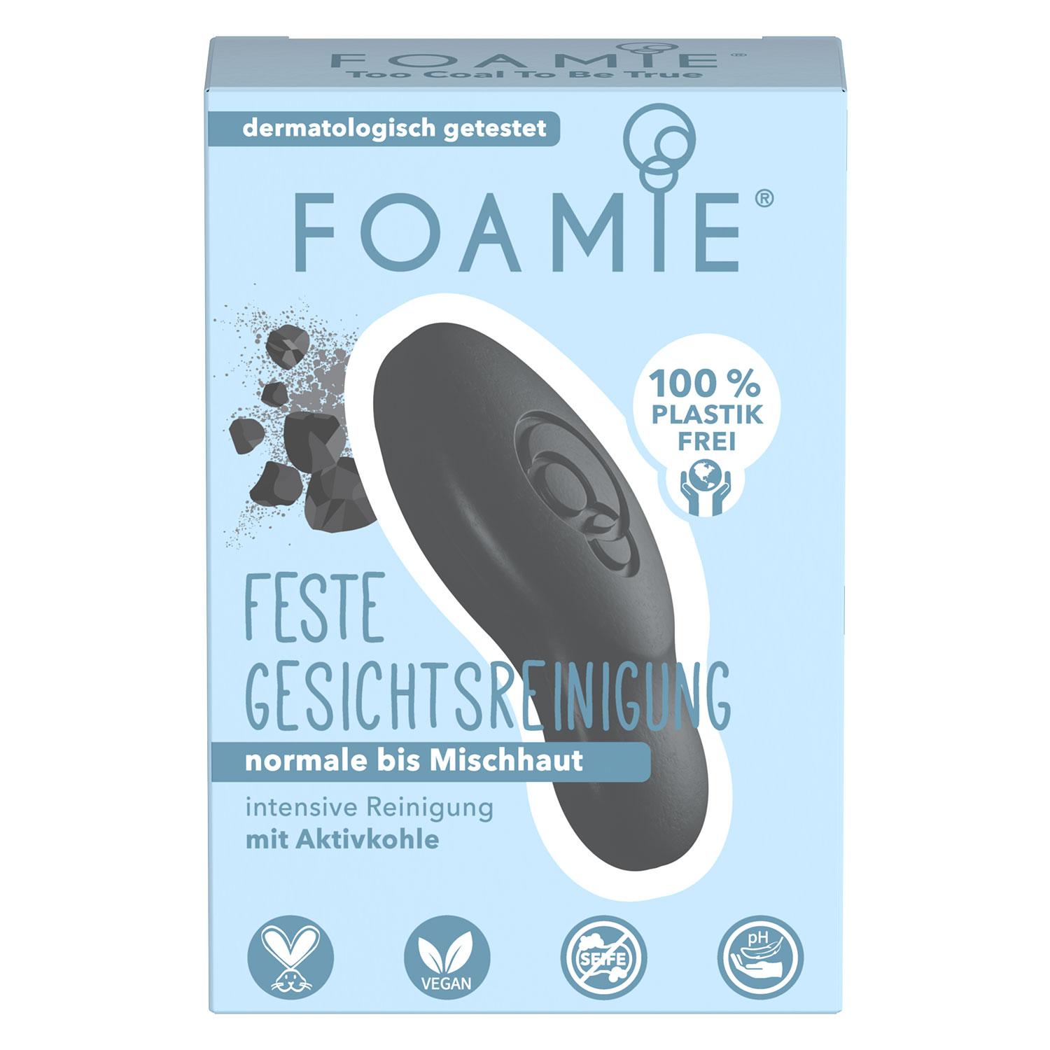 Foamie - Solid Face Cleansing Too Coal To Be True