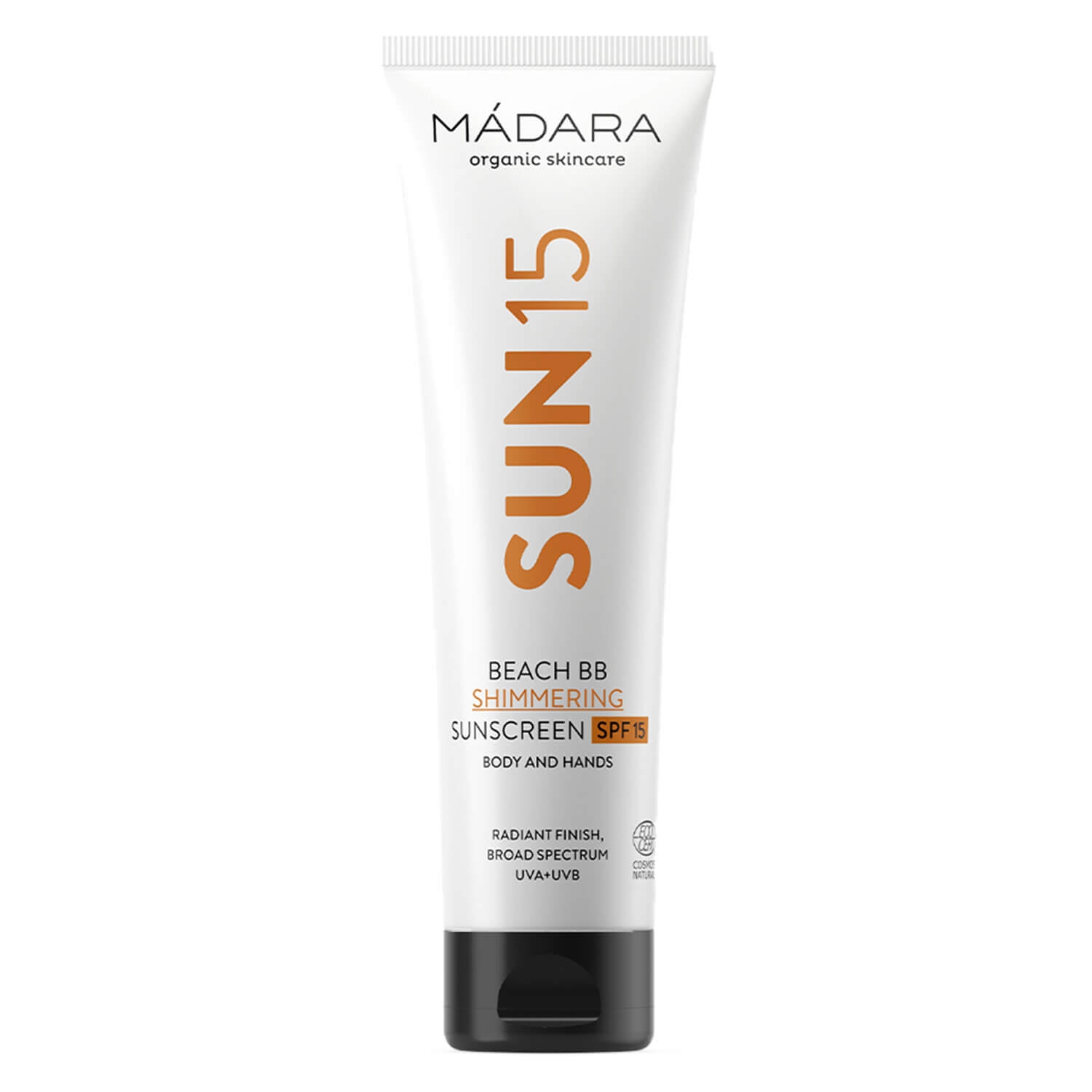 Product image from MÁDARA Care - Beach BB Shimmering Sunscreen SPF15