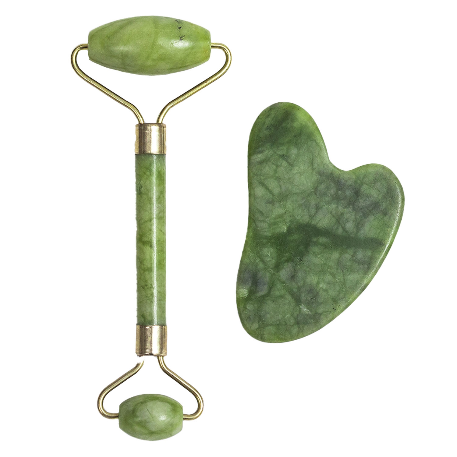 Product image from ZOË AYLA - Gua Sha and Roller Set Jade
