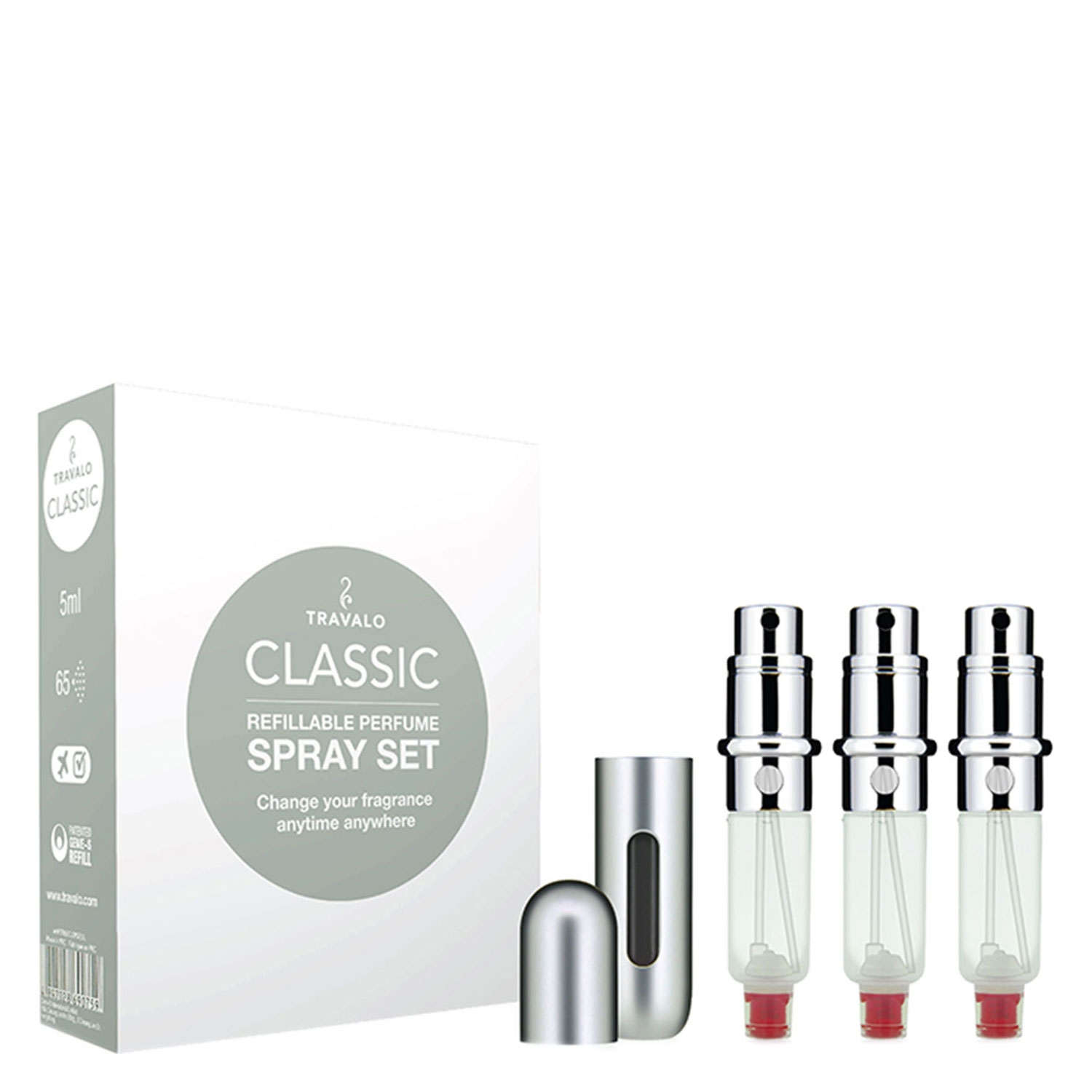 Product image from Travalo Classic - Silver Set