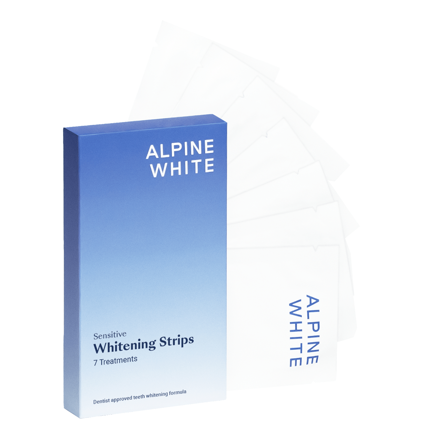 Produktbild von ALPINE WHITE - Whitening Strips Sensitive