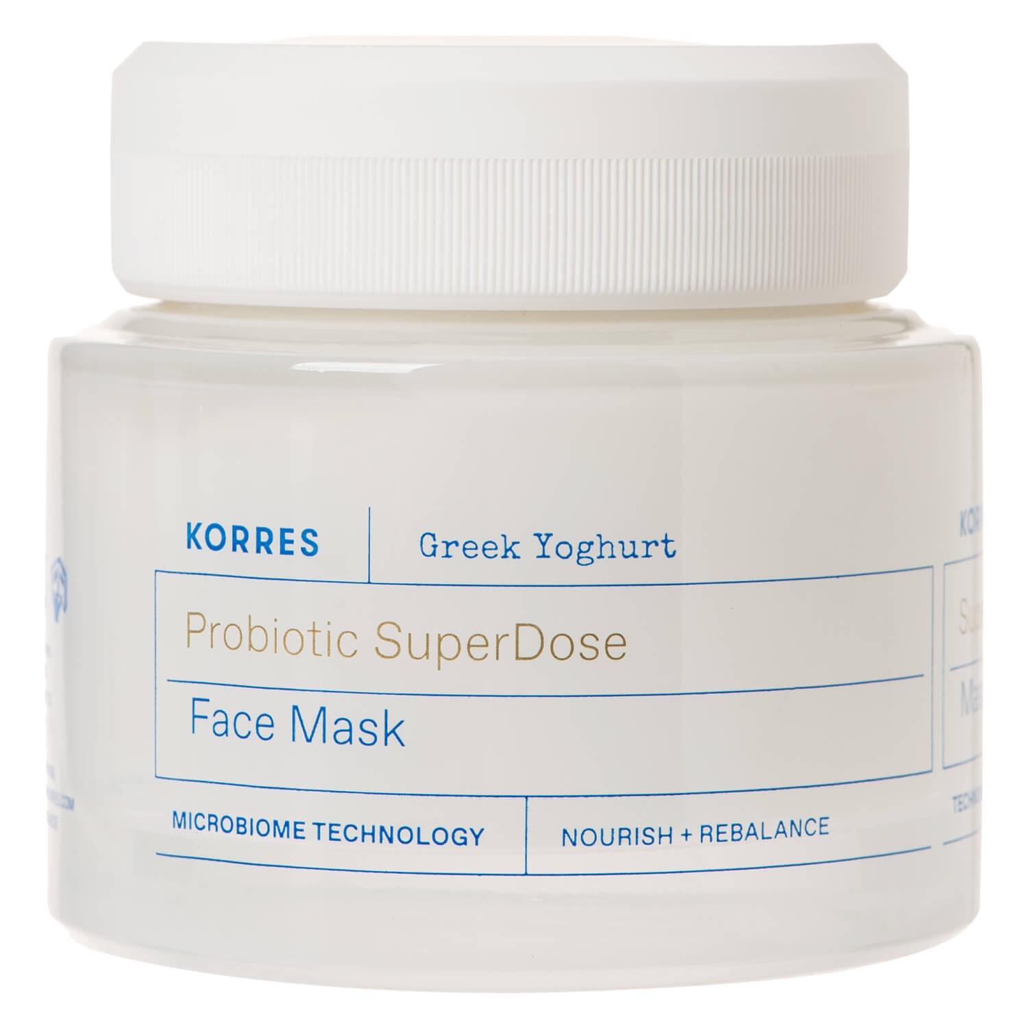 Produktbild von Korres Care - Greek Yoghurt Probiotic SuperDose Face Mask