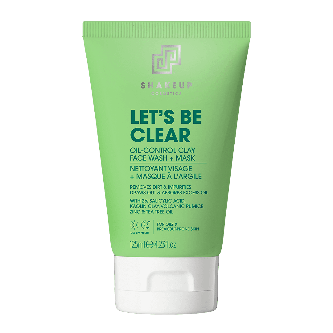 Let's be clear - LET'S BE CLEAR: OIL-CONTROL CLAY FACE WASH + MASK