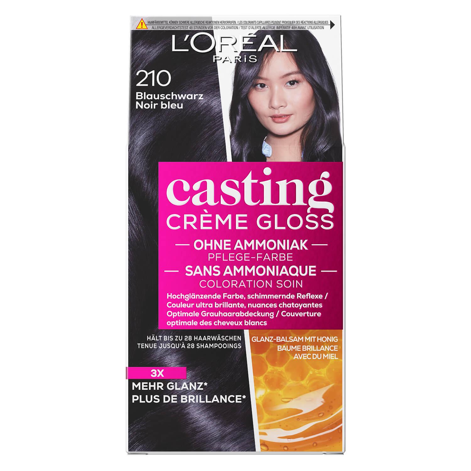 LOréal Casting - Crème Gloss 210 Blauschwarz