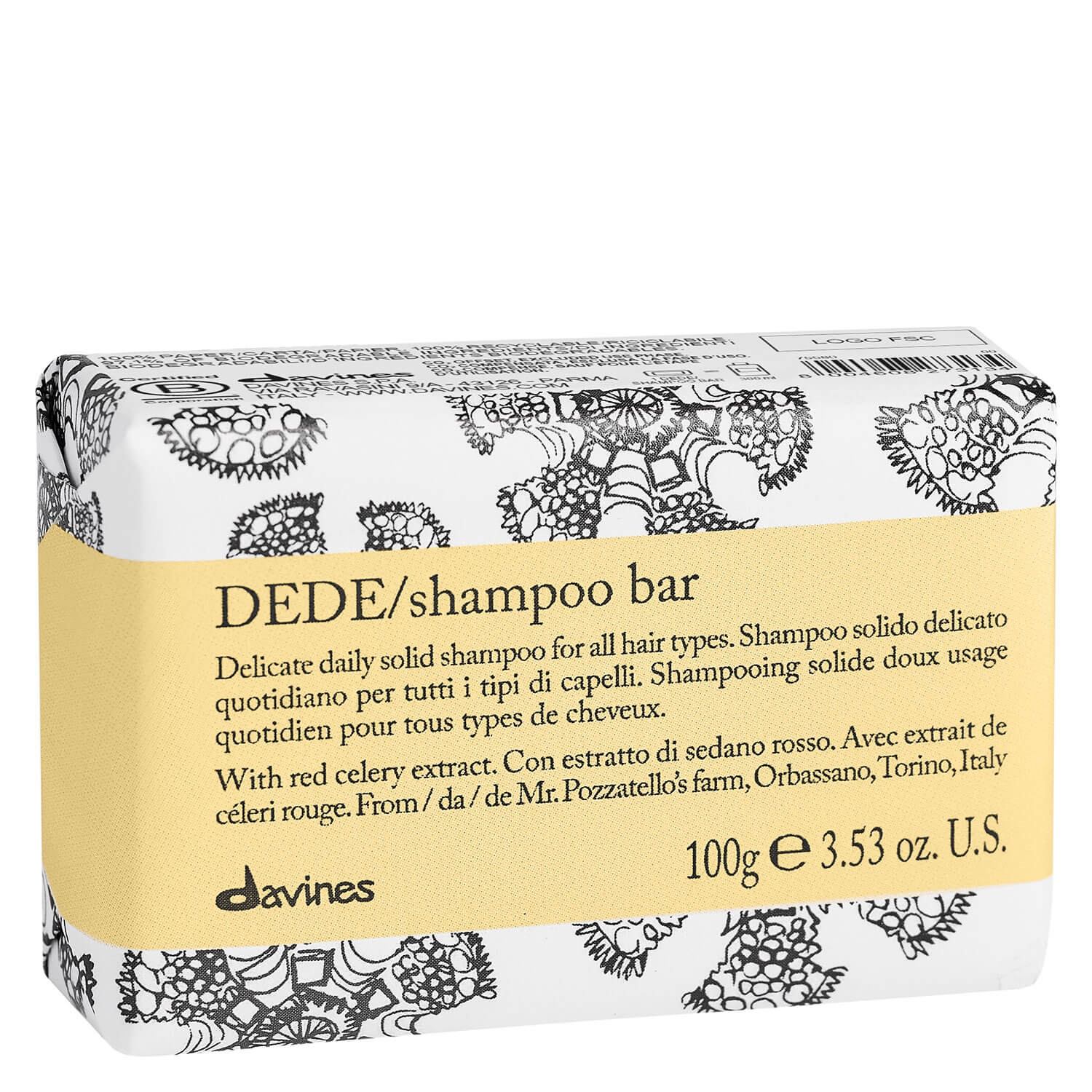 Product image from Essential Haircare - DEDE Shampoo Bar