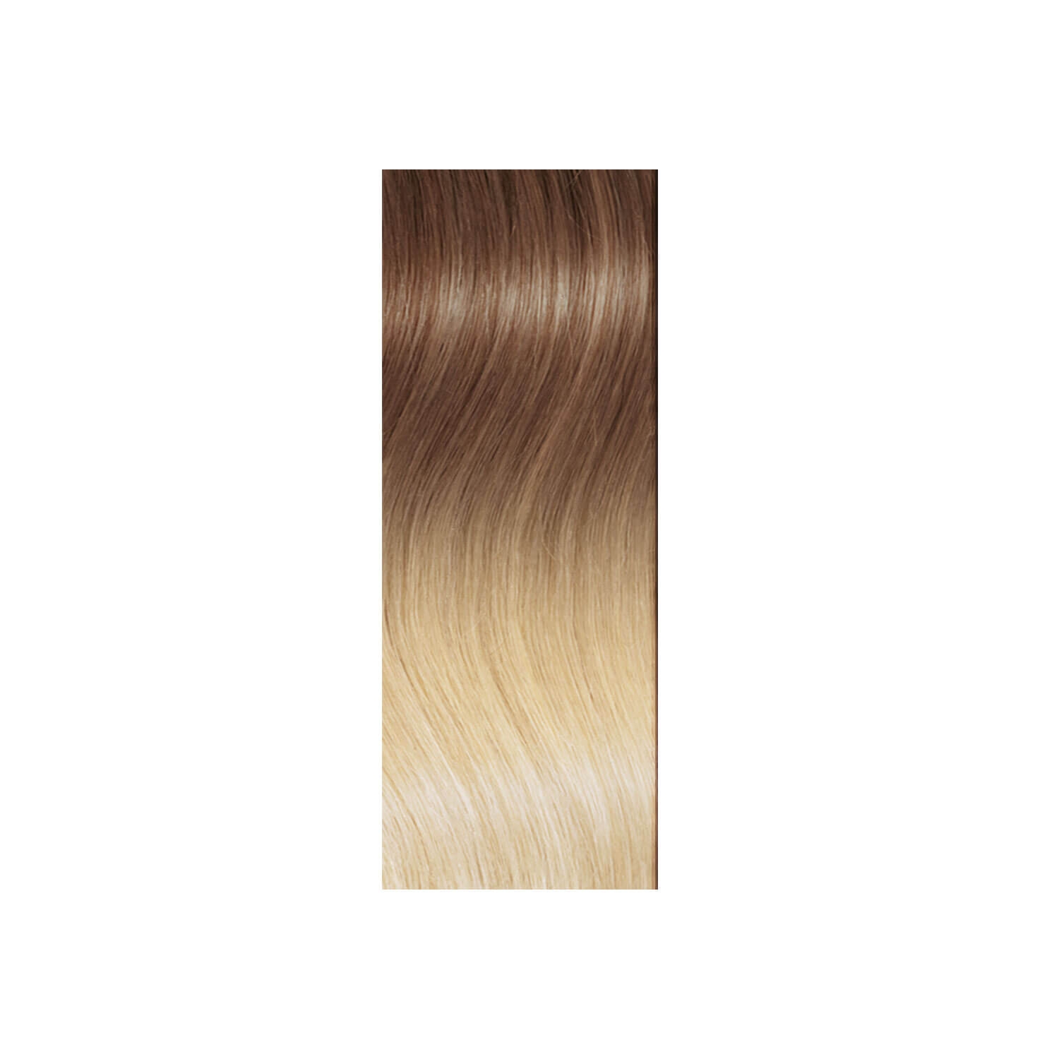 Produktbild von SHE Bonding-System Hair Extensions Straight Ombré - T14/1001 Natürliches Hellblond/Sehr helles Plati