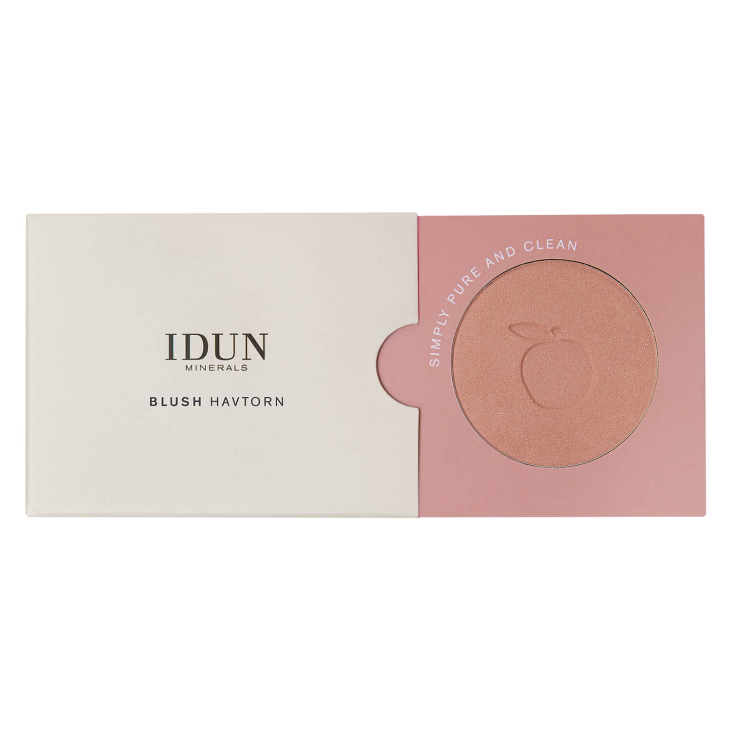 Product image from IDUN Teint - Mineral Blush Havtorn Brown Pink