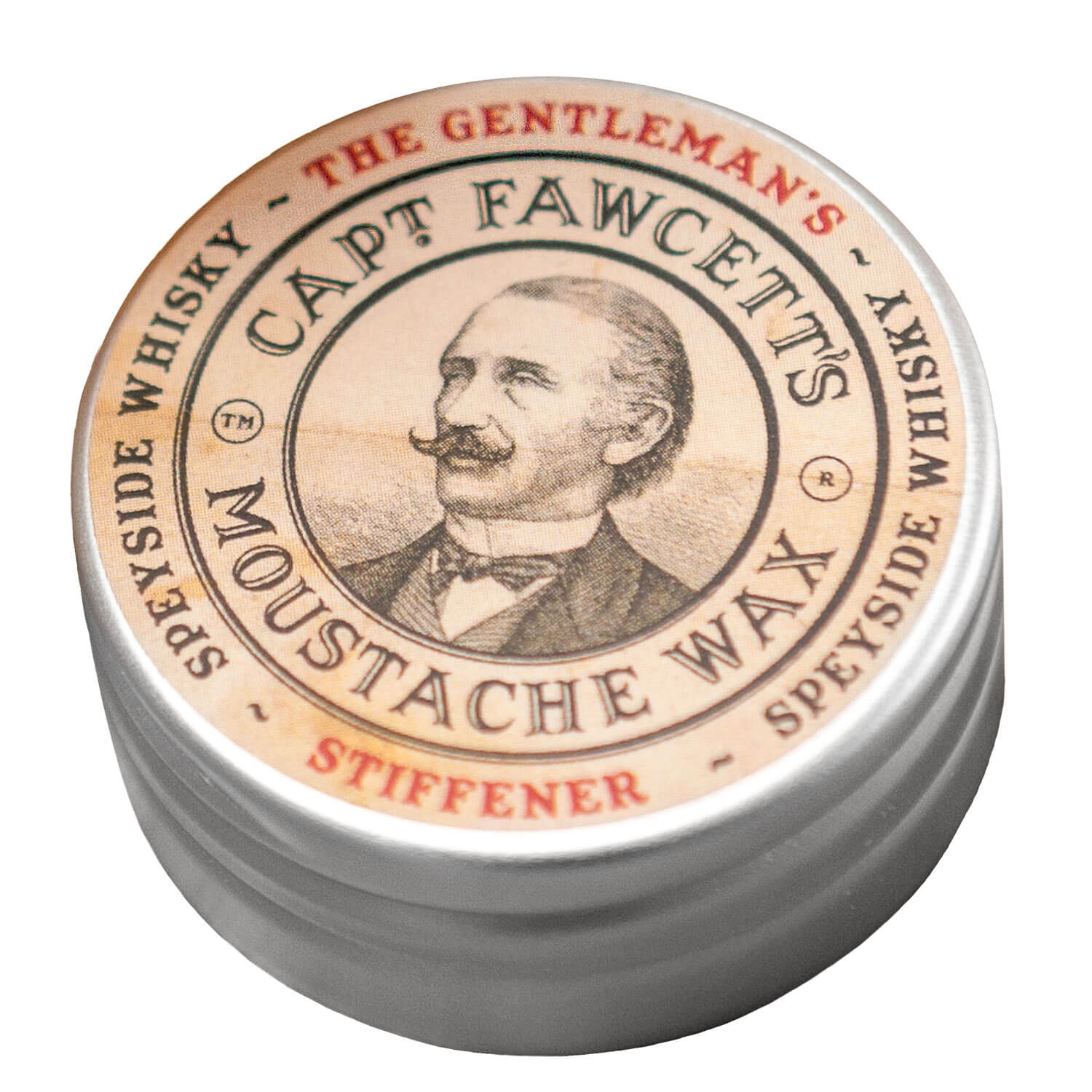 Produktbild von Capt. Fawcett Care - Gentleman's Stiffener Malt Whisky Moustache Wax