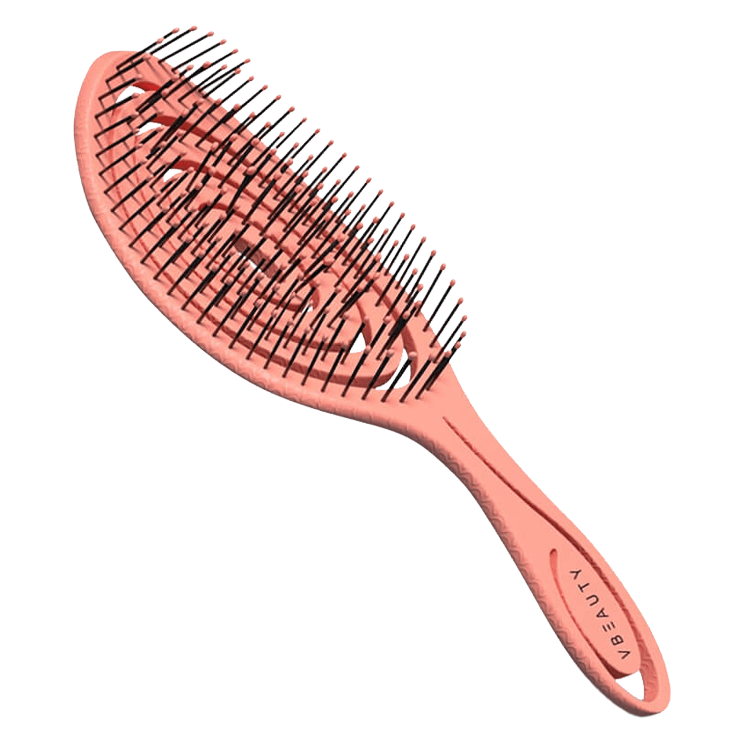 VBEAUTY Hair - Straw Brush Travel Size Coral